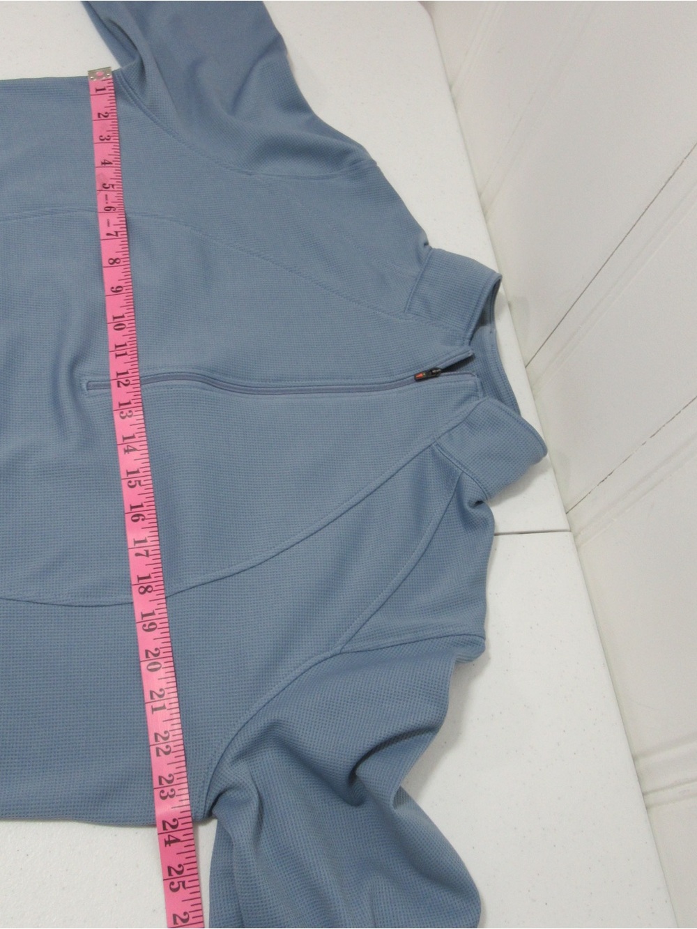 Kerrits Equestrian Chill Chaser Zip Neck Thermal Waffle Knit Pullover Size XL - Picture 9 of 12